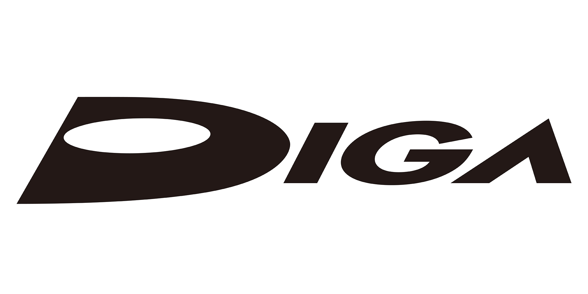 DIGA＜ディーガ＞　ロゴデザイン